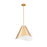 Z-Lite Aria 1Lt 18" Pendant, Modern Gold/Modern Gold/Inner White
