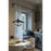 Z-Lite Rialto 5 Light 22" Pendant, Black Outer/Signature Brass Inner