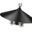 Z-Lite Rialto 5Lt 22" Pendant, Black Outer/Signature Brass Inner