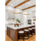 Z-Lite Rialto 5 Light 22" Pendant, White Outer/Signature Brass Inner