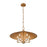 Z-Lite Rialto 5 Light 22" Pendant, Signature Gold/Signature Gold