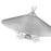 Z-Lite Rialto 5 Light 22" Pendant, Signature Pewter/Signature Pewter