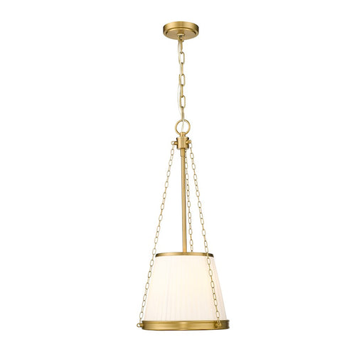 Z-Lite Madeline 4 Light 12" Pendant, Modern Gold/White - 1954P12-MGLD