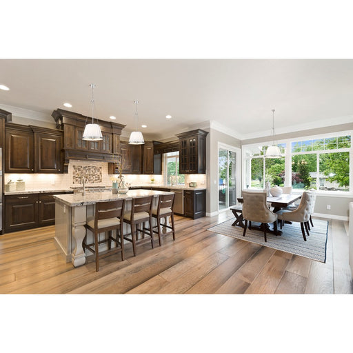 Z-Lite Madeline 5 Light 18" Pendant, Brushed Nickel/White