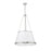 Z-Lite Madeline 6 Light 24" Pendant, Brushed Nickel/White