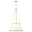 Z-Lite Madeline 6 Light 24" Pendant, Modern Gold/White - 1954P24-MGLD