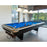 Z-Lite Bronte 3Lt 52.75" Billiard, Black/Rubbed Brass/Opal