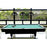 Z-Lite Bronte 3 Light 51.75" Billiard, Black/Rubbed Brass/Black