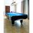 Z-Lite Bronte 3Lt 52.25" Billiard, Black/Brass/White Linen