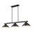 Z-Lite Bronte 3Lt 54" Billiard, Black/Rubbed Brass/Black - 1955-3MB-RB-MB15