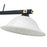 Z-Lite Bronte 3 Light 54.75" Billiard, Black/Brass/White Mottle