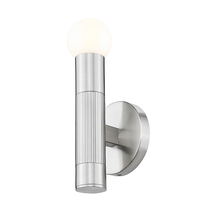 Z-Lite Stari 1 Light Wall Sconce, Brushed Nickel