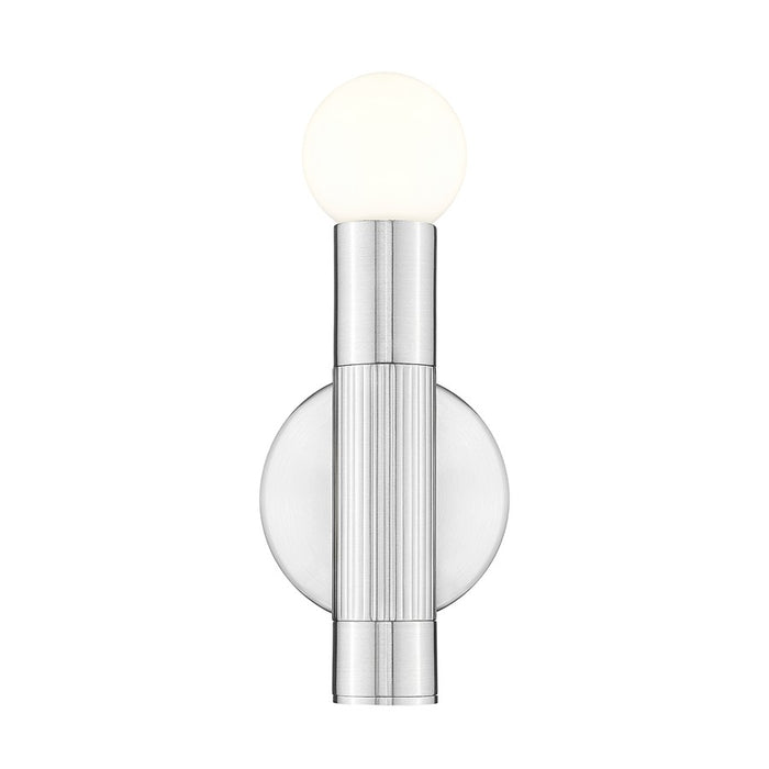 Z-Lite Stari 1 Light Wall Sconce, Brushed Nickel