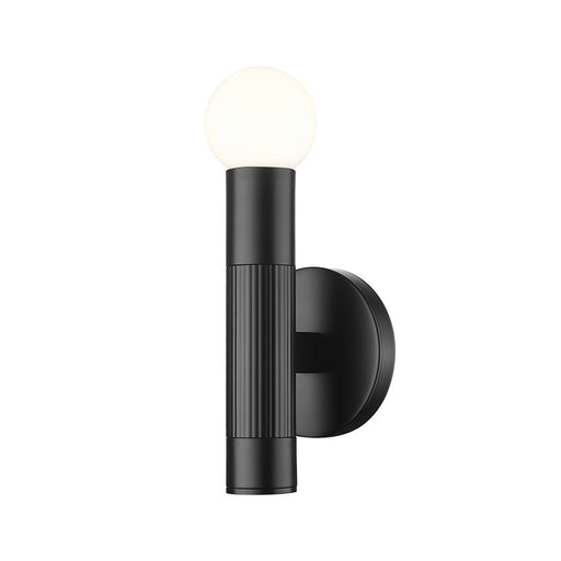 Z-Lite Stari 1 Light Wall Sconce, Matte Black - 1956-1S-MB