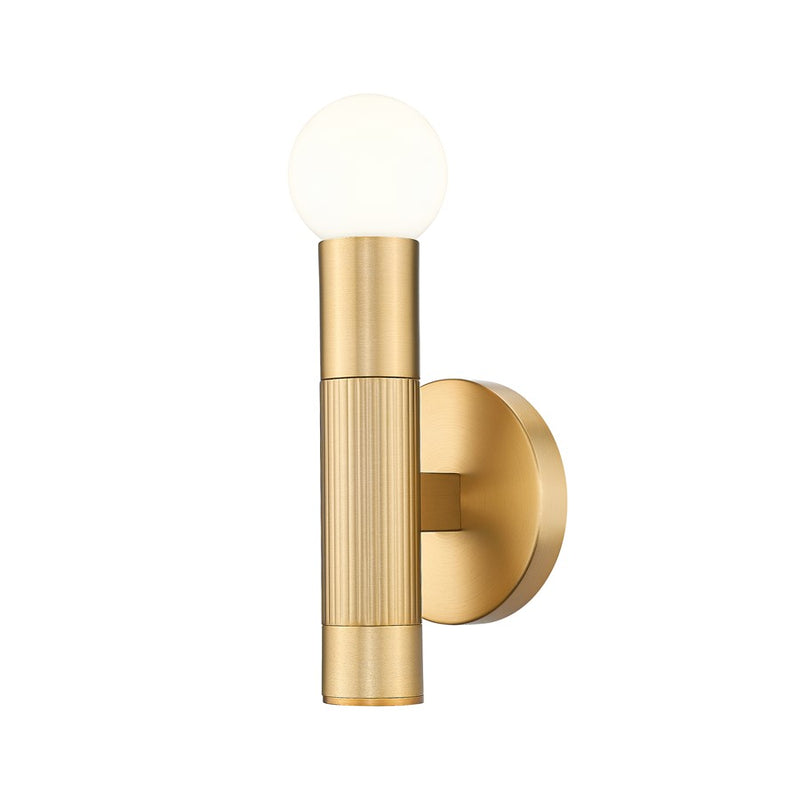 Z-Lite Stari 1 Light Wall Sconce, Modern Gold - 1956-1S-MGLD