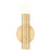 Z-Lite Stari 1 Light Wall Sconce, Modern Gold