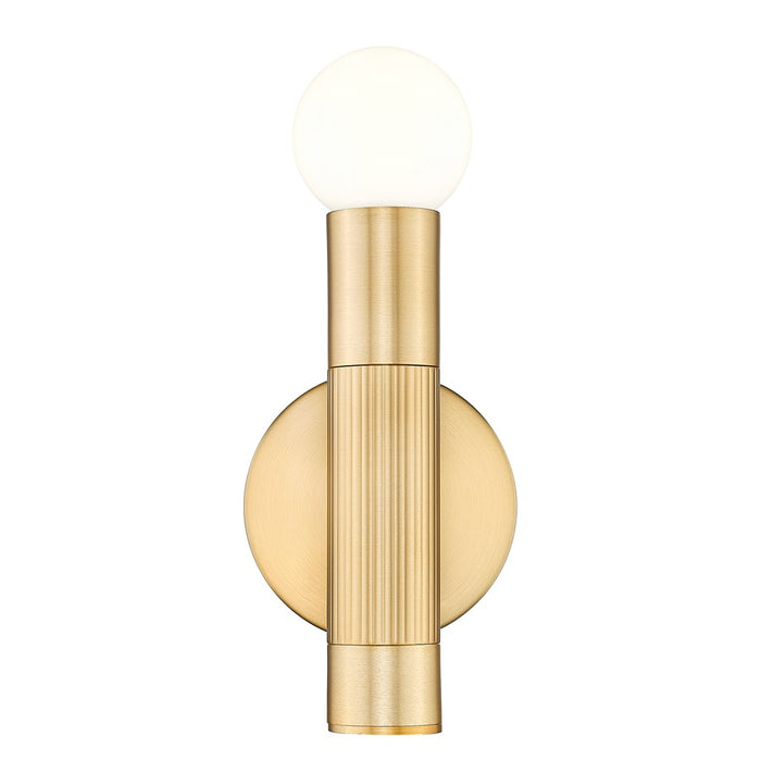 Z-Lite Stari 1 Light Wall Sconce, Modern Gold