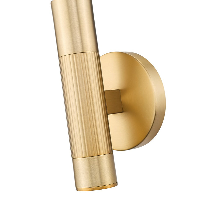 Z-Lite Stari 1 Light Wall Sconce, Modern Gold