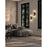 Z-Lite Stari 2 Light Wall Sconce, Matte Black