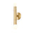 Z-Lite Stari 2 Light Wall Sconce, Modern Gold