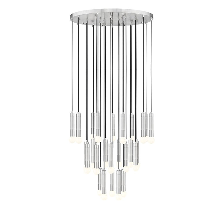 Z-Lite Stari 27 Light Chandelier, Brushed Nickel - 1956P-27R-BN