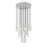 Z-Lite Stari 27 Light Chandelier, Brushed Nickel
