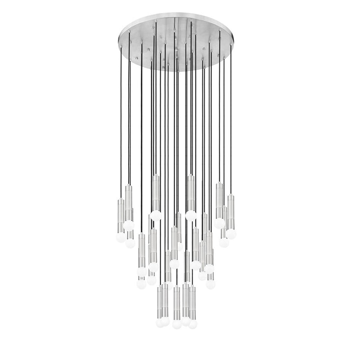 Z-Lite Stari 27 Light Chandelier, Brushed Nickel