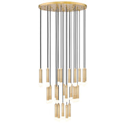 Z-Lite Stari 27 Light Chandelier, Modern Gold - 1956P-27R-MGLD