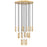 Z-Lite Stari 27 Light Chandelier, Modern Gold - 1956P-27R-MGLD