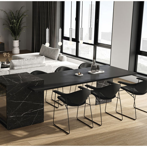 Z-Lite Stari 5 Light Linear Chandelier, Brushed Nickel