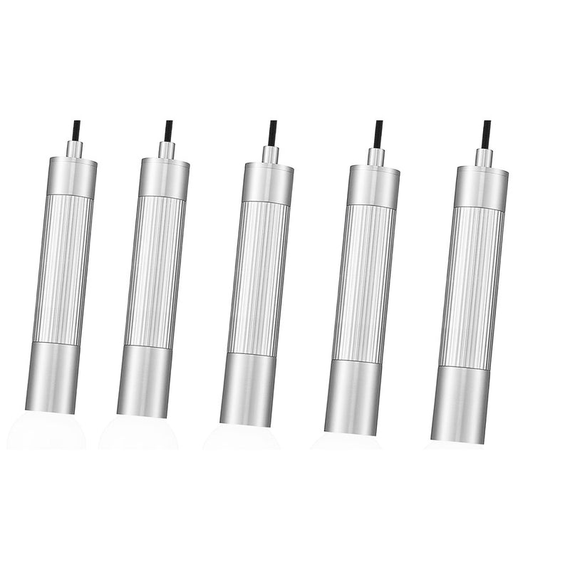 Z-Lite Stari 5 Light Linear Chandelier, Brushed Nickel