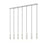 Z-Lite Stari 7 Light Linear Chandelier, Brushed Nickel - 1956P-7L-BN