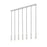 Z-Lite Stari 7 Light Linear Chandelier, Brushed Nickel