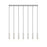 Z-Lite Stari 7 Light Linear Chandelier, Brushed Nickel