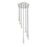 Z-Lite Stari 7 Light Chandelier, Brushed Nickel