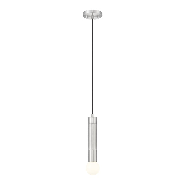 Z-Lite Stari 1 Light Pendant, Brushed Nickel - 1956P-BN