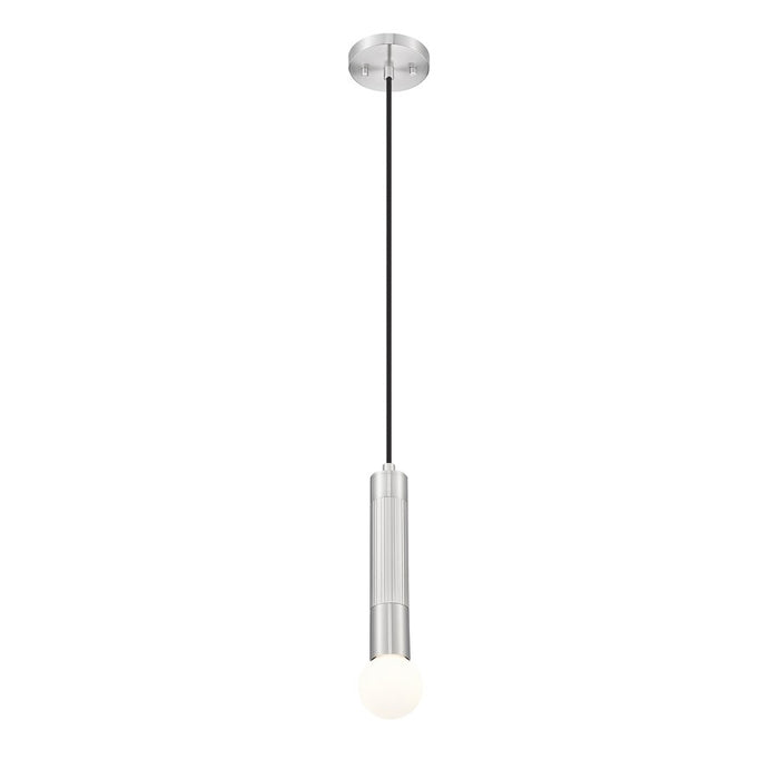 Z-Lite Stari 1 Light Pendant, Brushed Nickel