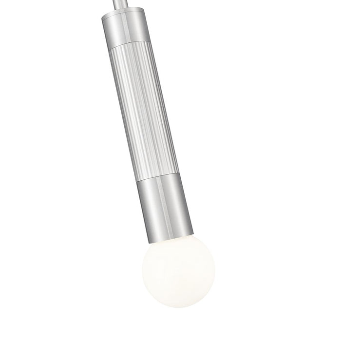 Z-Lite Stari 1 Light Pendant, Brushed Nickel