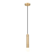 Z-Lite Stari 1 Light Pendant, Modern Gold - 1956P-MGLD