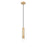 Z-Lite Stari 1 Light Pendant, Modern Gold