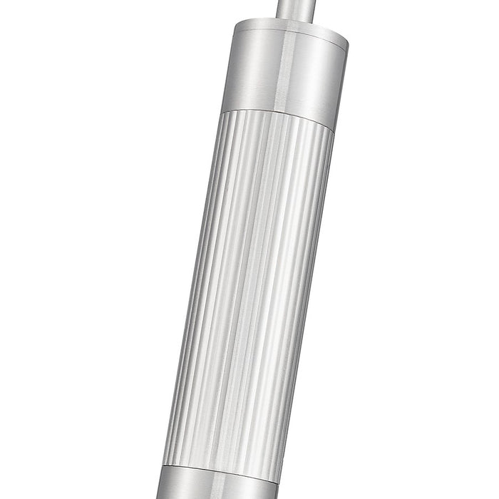 Z-Lite Stari 1 Light Pendant/Rod, Brushed Nickel