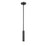 Z-Lite Stari 1 Light Pendant/Rod, Matte Black