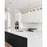Z-Lite Stari 1 Light Pendant/Rod, Modern Gold