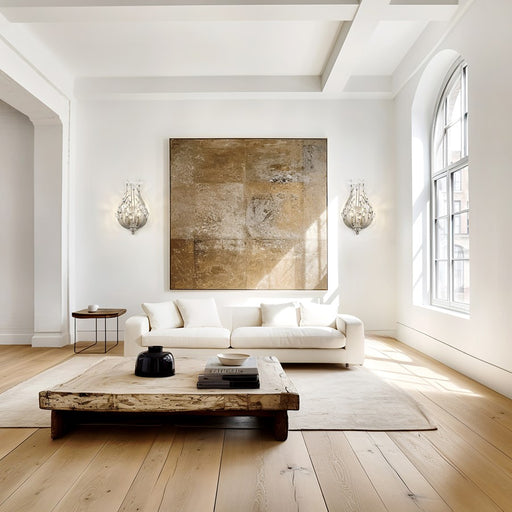 Z-Lite Gabriella 2 Light Wall Sconce, Brushed Nickel