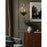 Z-Lite Gabriella 2 Light Wall Sconce, Matte Black