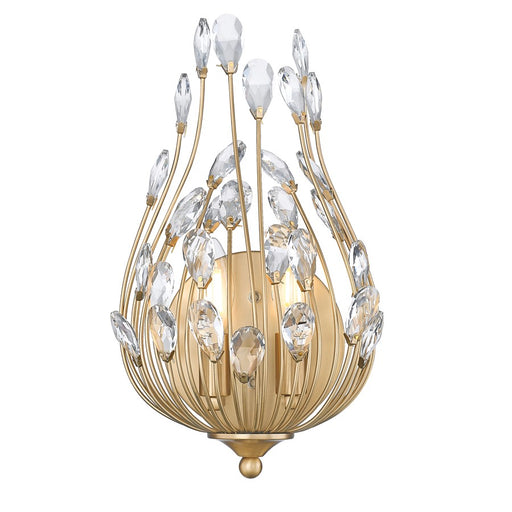 Z-Lite Gabriella 2 Light Wall Sconce, Modern Gold - 1957-2S-MGLD