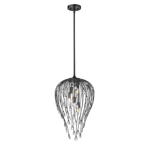 Z-Lite Gabriella 5 Light Pendant, Matte Black - 1957P15-MB