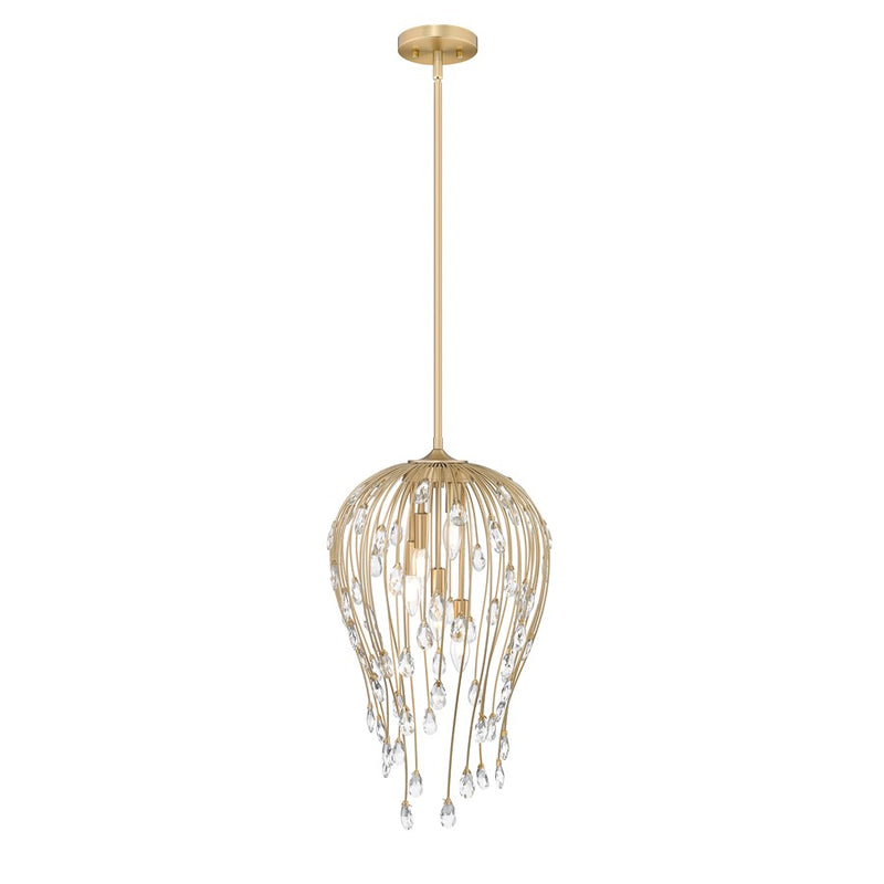 Z-Lite Gabriella 5 Light Pendant, Modern Gold - 1957P15-MGLD