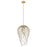 Z-Lite Gabriella 5 Light Pendant, Modern Gold