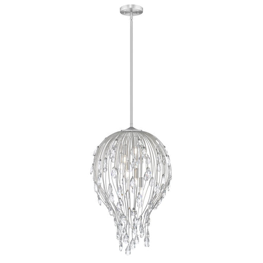 Z-Lite Gabriella 6 Light Pendant, Brushed Nickel - 1957P18-BN